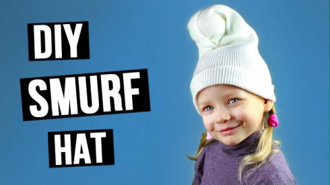  DIY Smurf Hat 